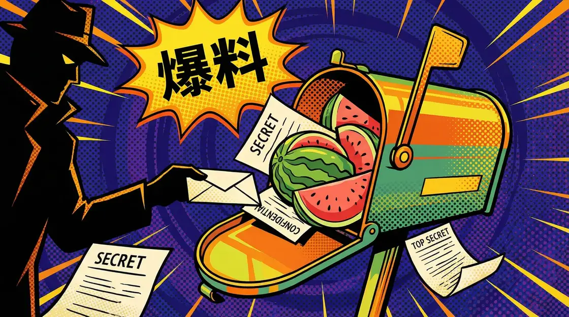 视频吃瓜 匿名爆料通道漫画插图